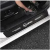Naklejki Ochronne na Progi Opel – Carbon Look z Logo OPEL - zestaw 4 sztuk